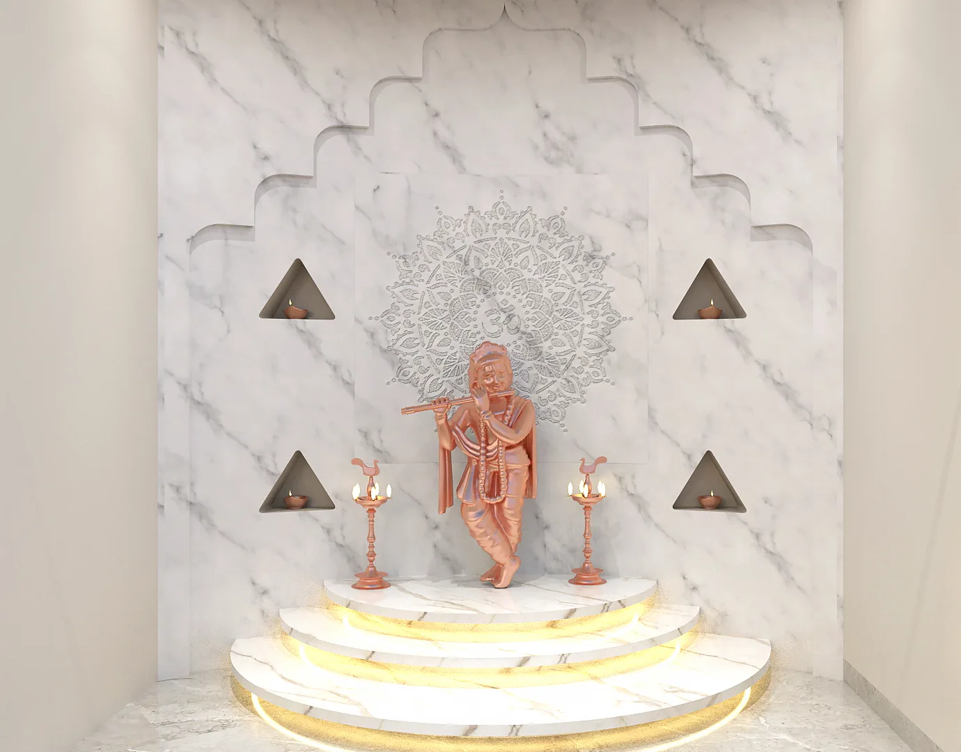 Pooja Room Design 9